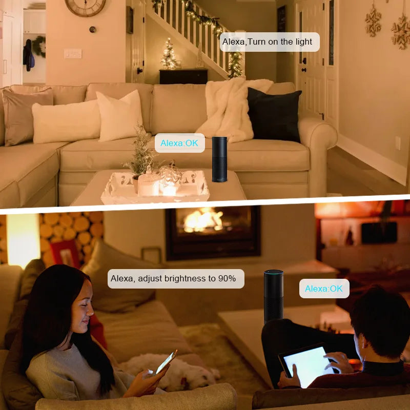 Controlador LED Smart WiFi RGB/RGBW/CCT – Compatible con Alexa, Google Home y Tuya App