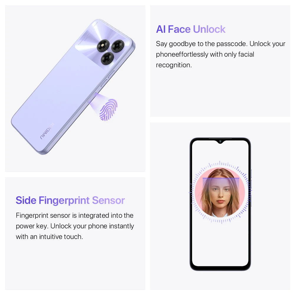 UMIDIGI G5 – Android 13 Smartphone with 50MP Camera, 8+8GB RAM, 128GB and 90Hz Display