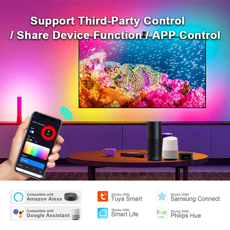 Zigbee 3.0 WiFi Controller for RGB/RGBW LED Strips – Compatible with Tuya, Alexa and SmartThings