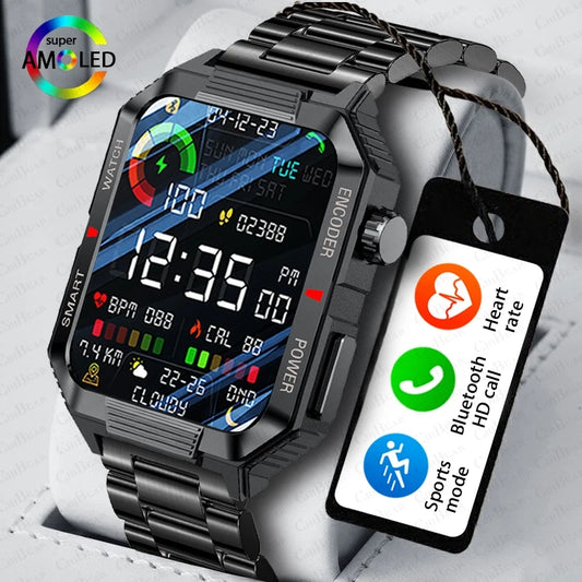 Smartwatch with GPS and Health Monitor – 1.99” HD Display