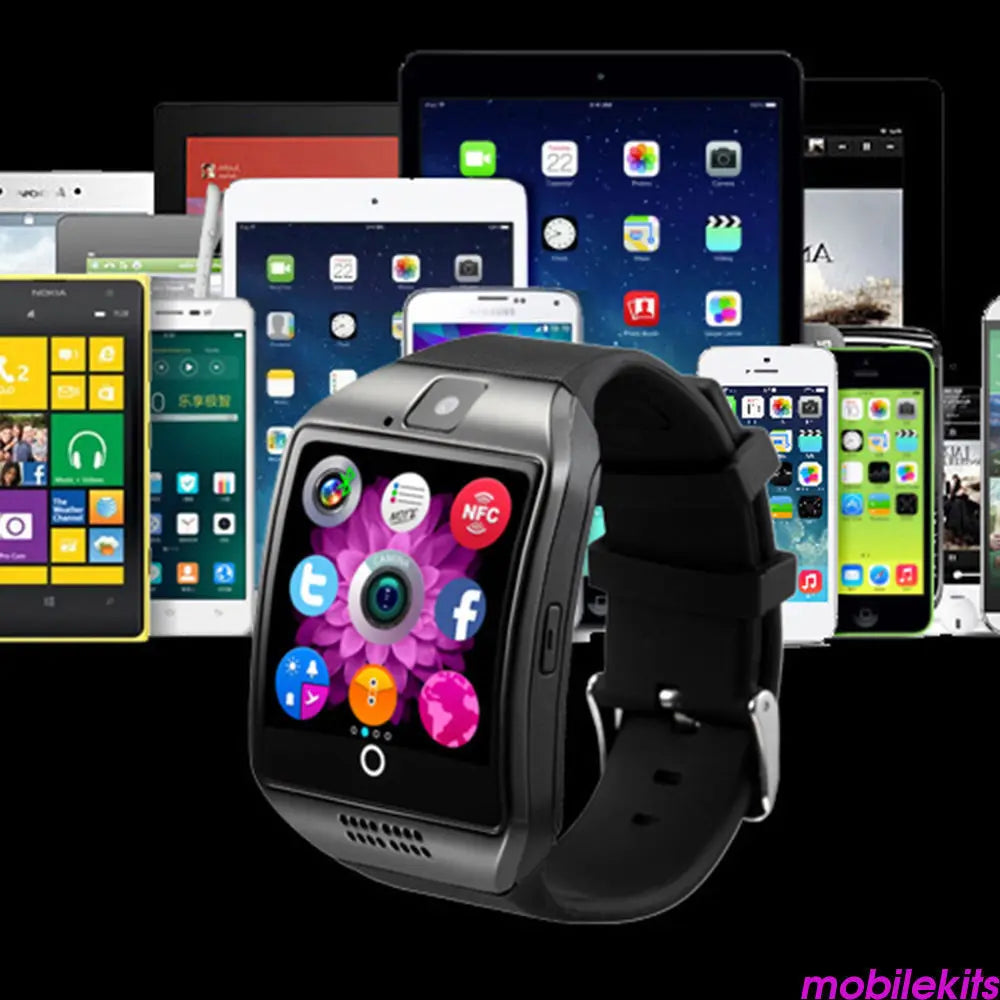 Reloj Inteligente Q18 con Pantalla Táctil Completa – Monitoreo de Salud, Deportivo y Llamadas por Bluetooth