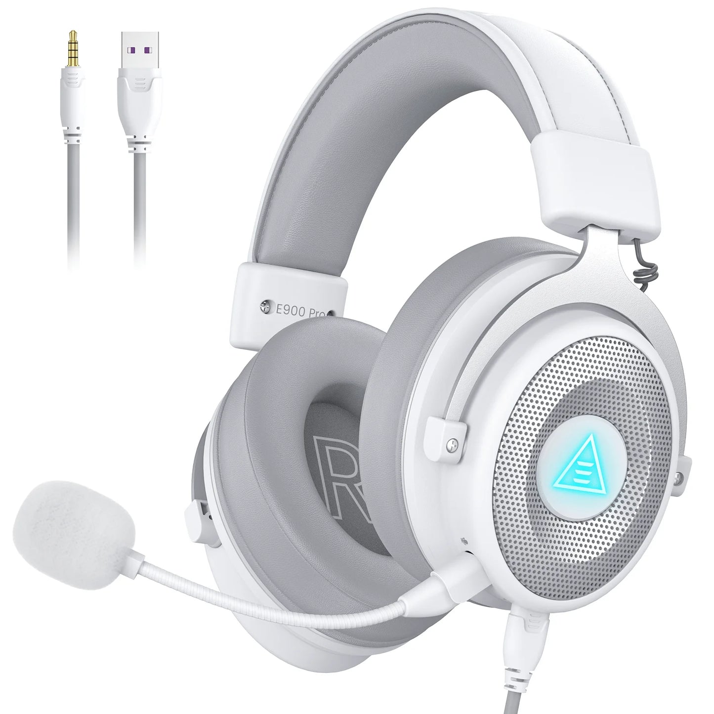 Auriculares Gamer EKSA E900 Pro con Sonido 7.1, Micrófono con Cancelación de Ruido – Compatibles con PC, PS4, PS5 y Xbox