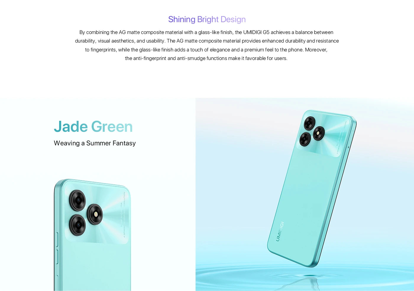 UMIDIGI G5 – Android 13 Smartphone with 50MP Camera, 8+8GB RAM, 128GB and 90Hz Display