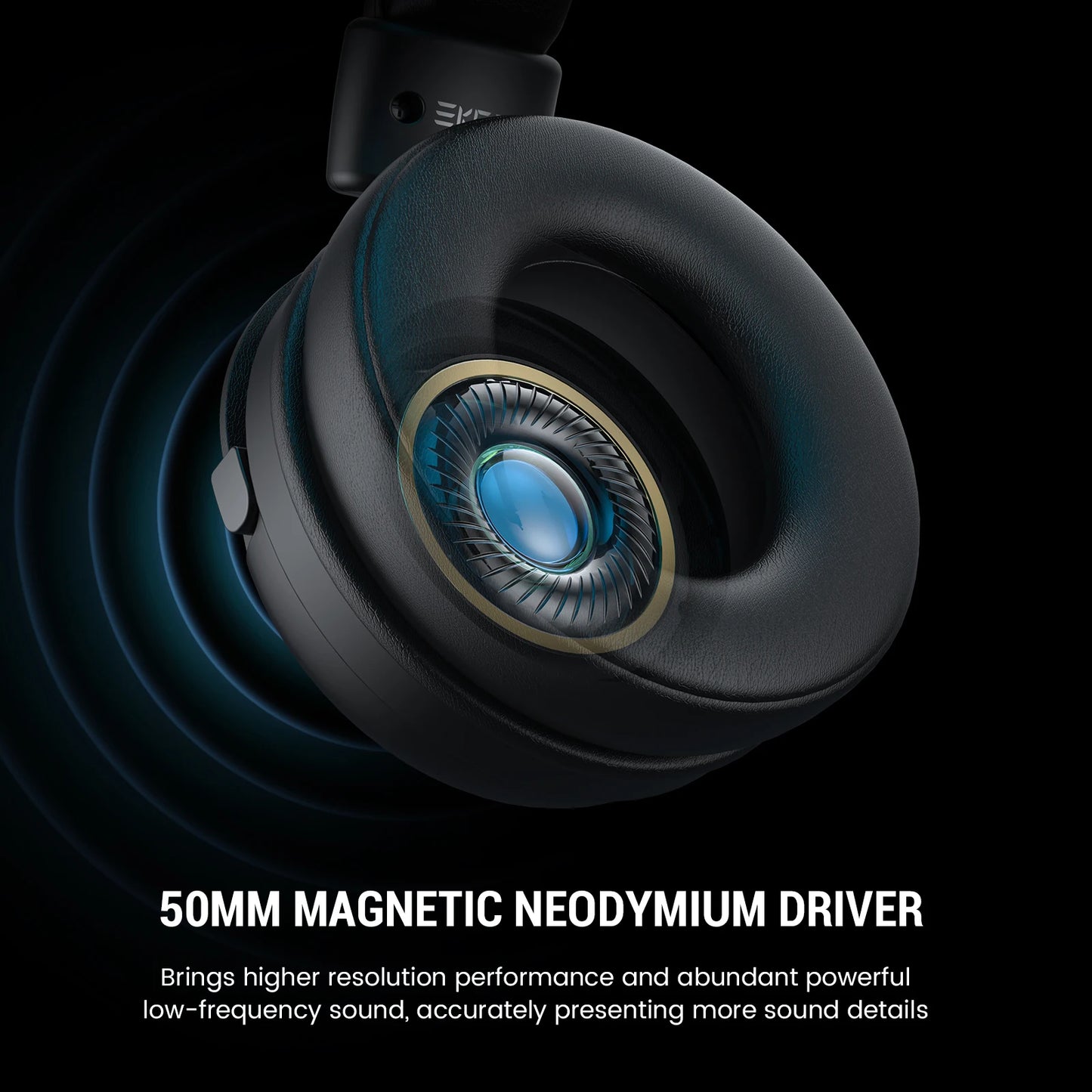 EKSA E5000 BT – Auriculares Gaming Inalámbricos 2.4GHz & Bluetooth, 100H de Batería