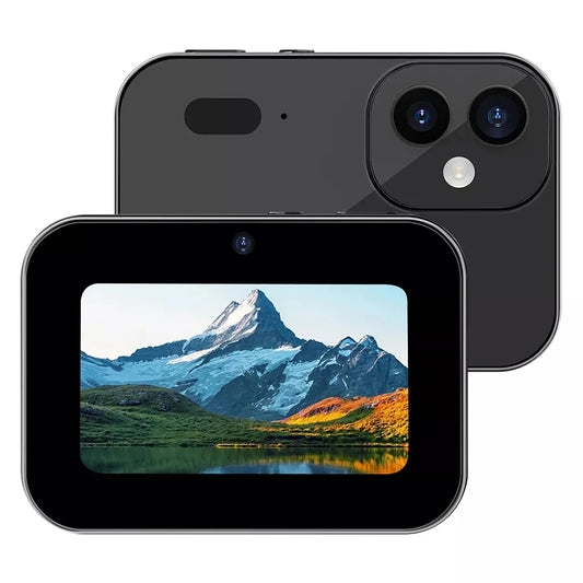 Cámara Digital 4K D6 con Pantalla Táctil y Visión Nocturna | 64MP para Vlogs y Música